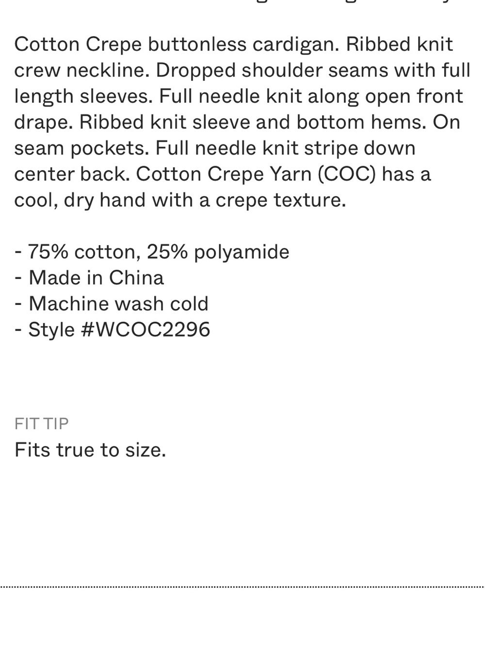 JAMES PERSE Drop Shoulder Cardigan in Grey - Picture 5 of 12